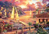 kunst puzzel Chuck Pinson - De gouden zee (3000 stukjes)