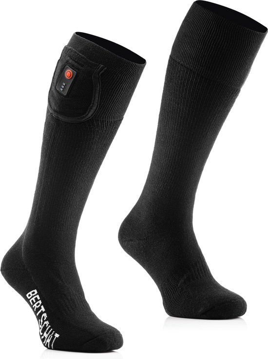 Elektrisch Verwarmde sokken met oplaadbare accu | Maat: 35-38 | Unisex | Zwart