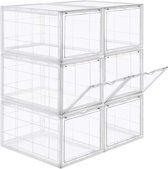 MIRA Home - Organizer - Opbergdoos - Basic - Plastic - Transparant - 28x36x22