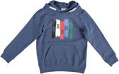 Name it blauw sweater hoodie - jongen - Maat 116