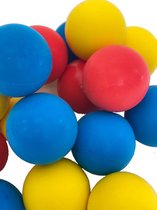 Tennis Foamballen | Set van 20 ballen | Hoge dichtheid | Foam ballen set gekleurd 9 cm | Soft foam tennisballen voor kinderen