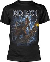 Iced Earth Heren Tshirt -M- Black Flag Zwart