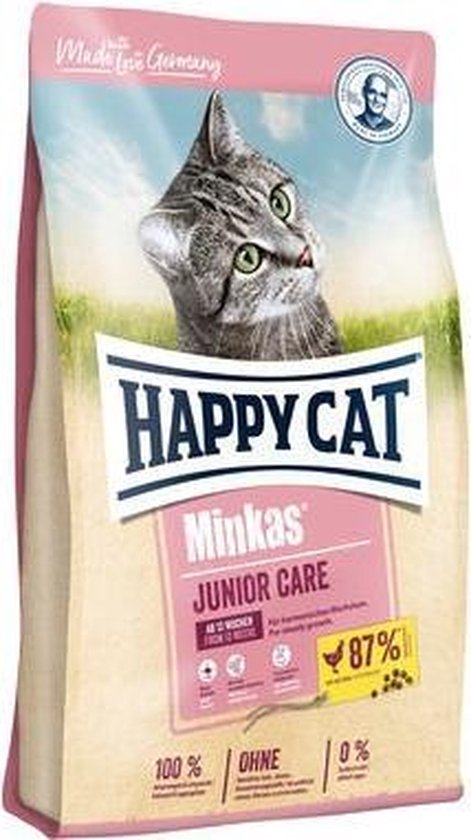 Happy Cat Minkas Junior Care Gevogelte - 10 kg