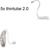 Signia - Audioservice - Hoortoestellen - thin tube - ThinTubes 2.0 - Links - Lengte 2 - 5 stuks
