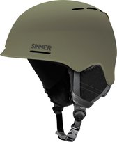 SINNER Fortune Skihelm - Mosgroen - Unisex - Maat 57 (M)