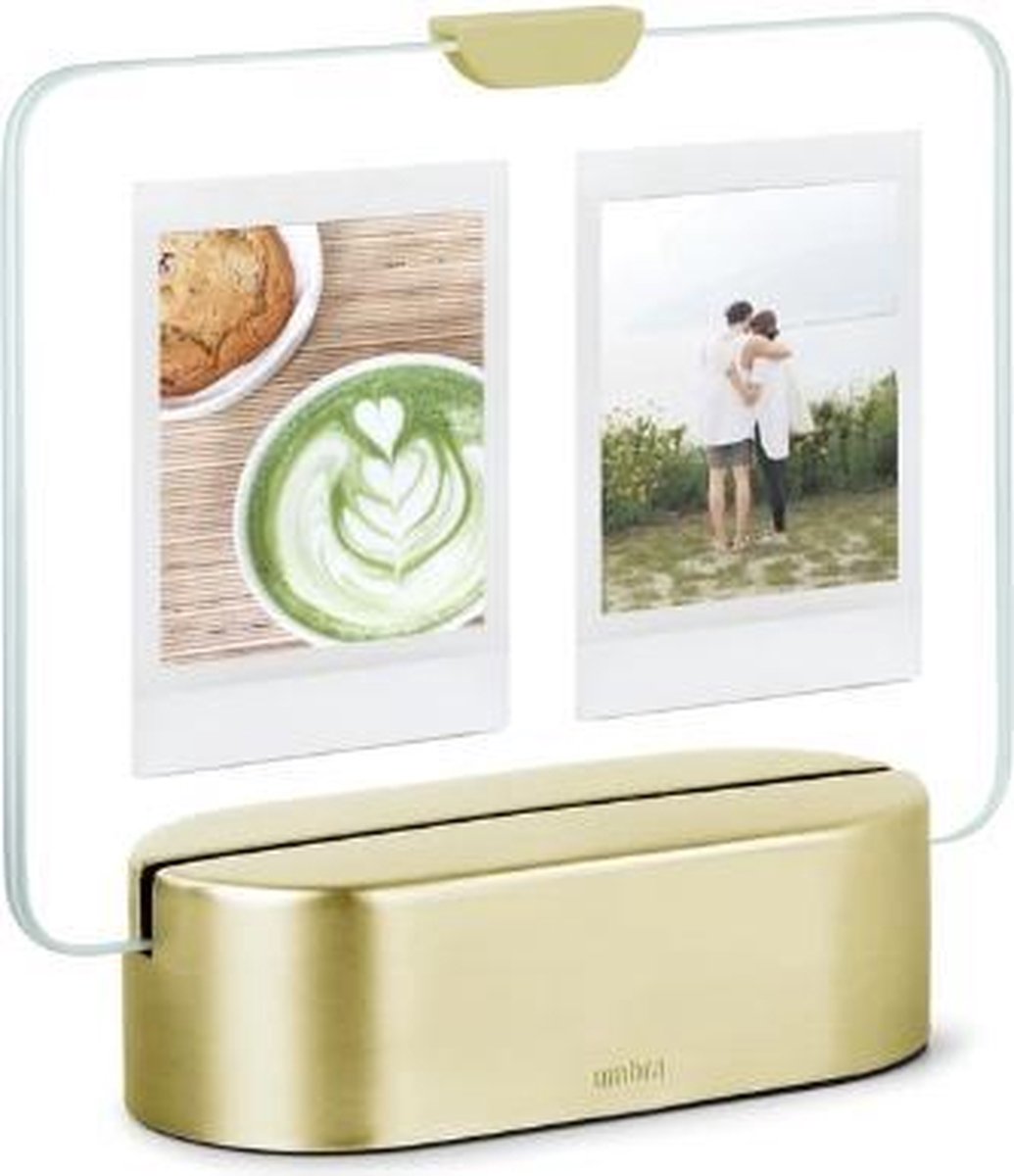 Umbra 1013261 Goud, Transparant, Wit Enkele fotolijst