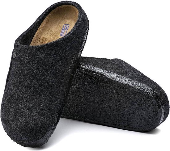 Dr.Feet anatomic Damespantoffels van Natuurlijk Wolvilt Schapenwol Anatomisch Orthopedisch 36-42 EU (Grafiet, eu_footwear_size_system, adult, numeric, medium, numeric_36