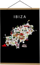 Kaart van Ibiza | B2 poster | 50x70 cm | Maison Maps