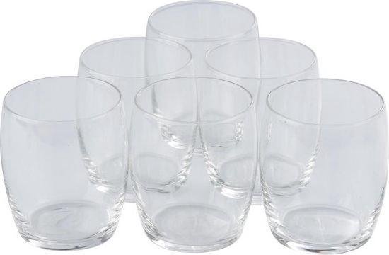 Kadax Drinkglazen, set van 6, whiskyglazen, glazense