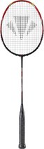 Badmintonracket AEROSPEED 100S - G5 - zwart/rood