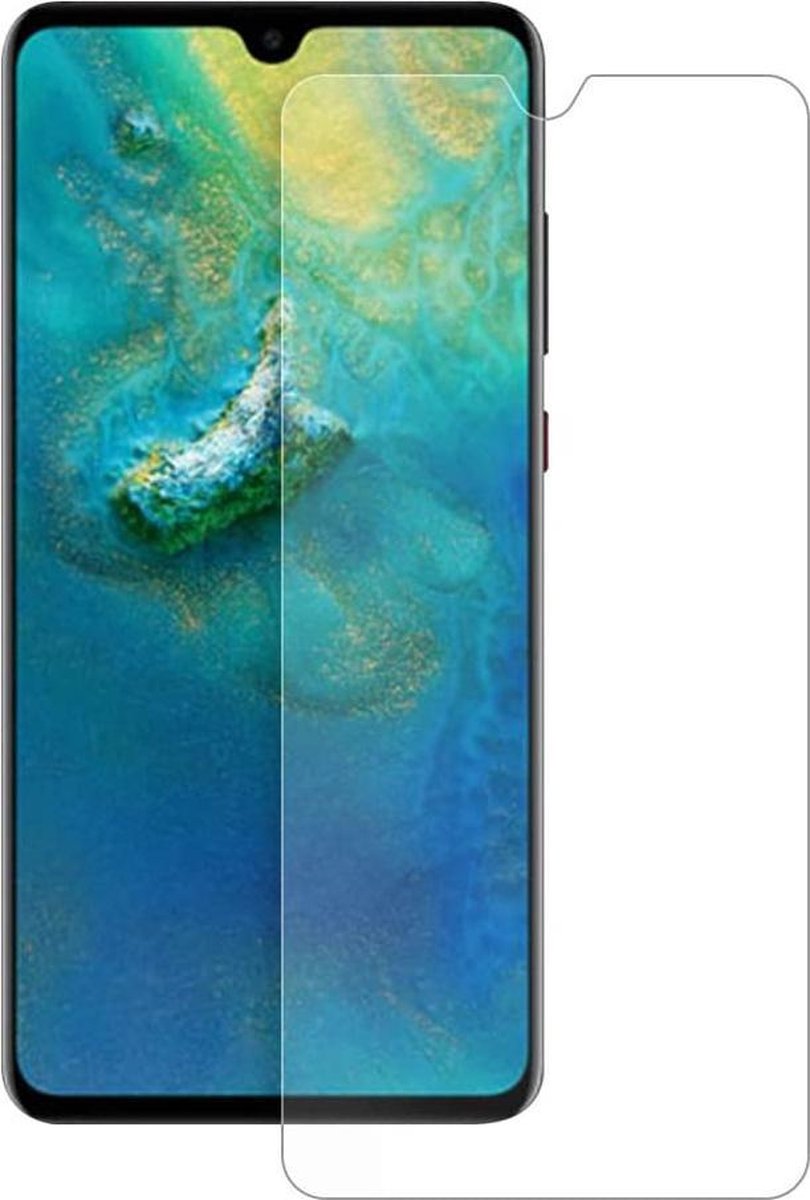 Screenprotector Glas - Tempered Glass Screen Protector Geschikt voor: Huawei Mate 20 - 1x
