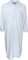 Cocodream dames nachthemd flanel | MAAT XXL | Tree | bleu