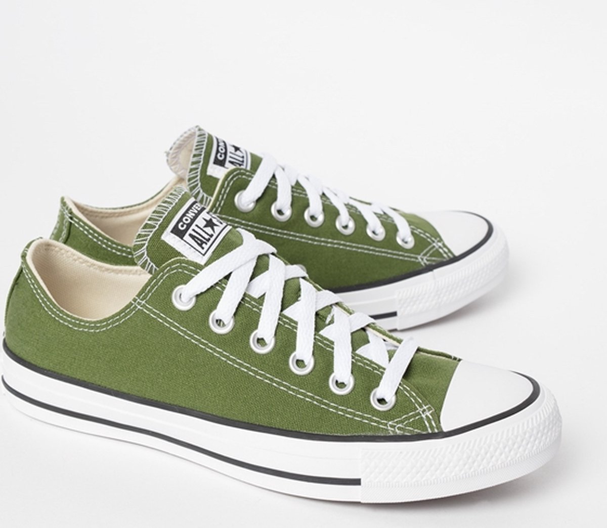 Converse Chuck Taylor All Star OX sneakers groen - Maat 36 | bol.com