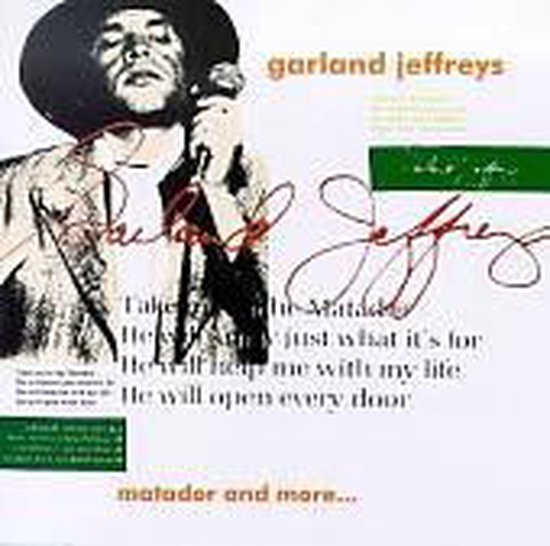 Matador and More, Garland Jeffreys CD (album) Muziek bol