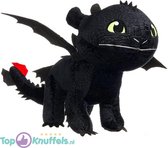 Hoe tem je een draak / How to train your dragon Toothless Draken Pluche XXL Knuffel 85 cm lengte | Black Dragon and Friends | Toothless, Night Fury, Dino Dinosaurus| Draak Plush | Speelgoed v