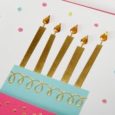 Kaart | taart | verjaardagskaart |kaart + enveloppe - 2 stuks