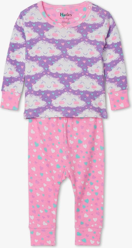 Pyjama fille Hatley nuages taille 6-9 mois