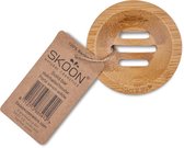 Skoon Bamboe Solid Bar (zeep)Houder Rond