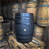 Eikenhouten wijnvat "Black-Barrel" 225Liter zwart wijnvat