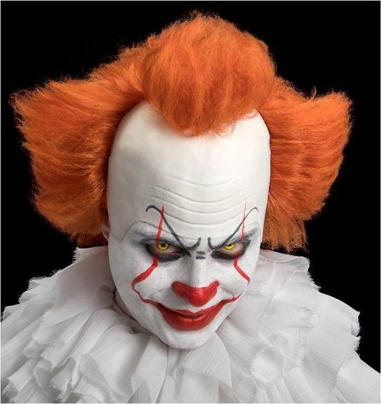 Horror clown pruik voor volwassenen - Carnaval - Carnaval pruik - Carnaval accessoires - Pruiken