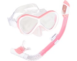 Atlantis Abaco Combo - Snorkelset - Duikbril - Snorkel - Kinderen - Roze