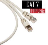 Internetkabel 10 meter - CAT7 FTP kabel RJ45 - Grijs