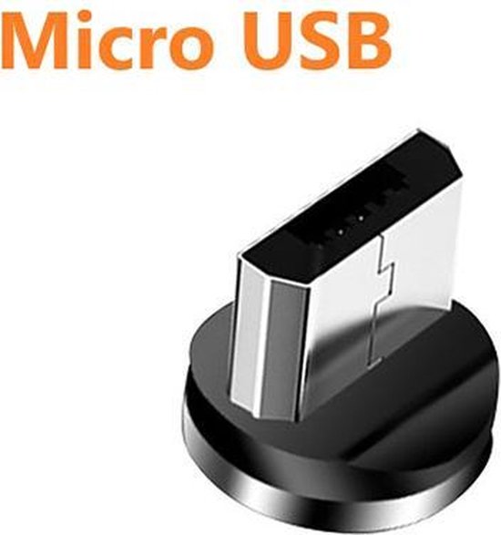 Câble USB - Micro USB - magnétique - lumineux - vert