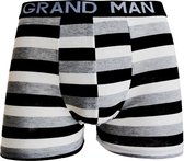 Grandman boxershort 5 pack brede strepen M - size (037)