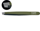 Rojafit Professionele Pincet schuin 9,5 cm-Military Olive