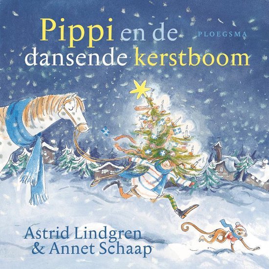 Omslag van Pippi Langkous  -   Pippi en de dansende kerstboom