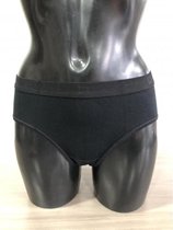 bikini slip comfort zwart -large