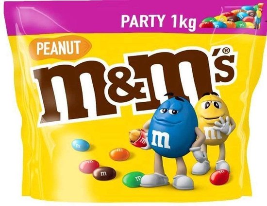 M&M's - Pinda 1000 gram - 1KG Party Pack