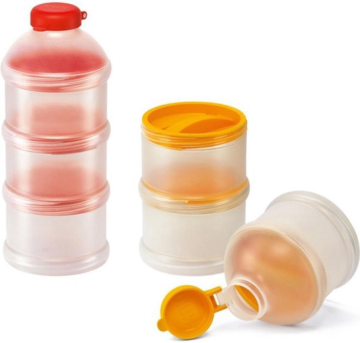 Goedkoopste NUK melkpoeder porties voor onderweg