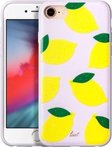 Laut Tutti Frutti Lemon PU en TPU limoenen hoesje voor iPhone 6 6s 7 8 en SE 2020 SE 2022