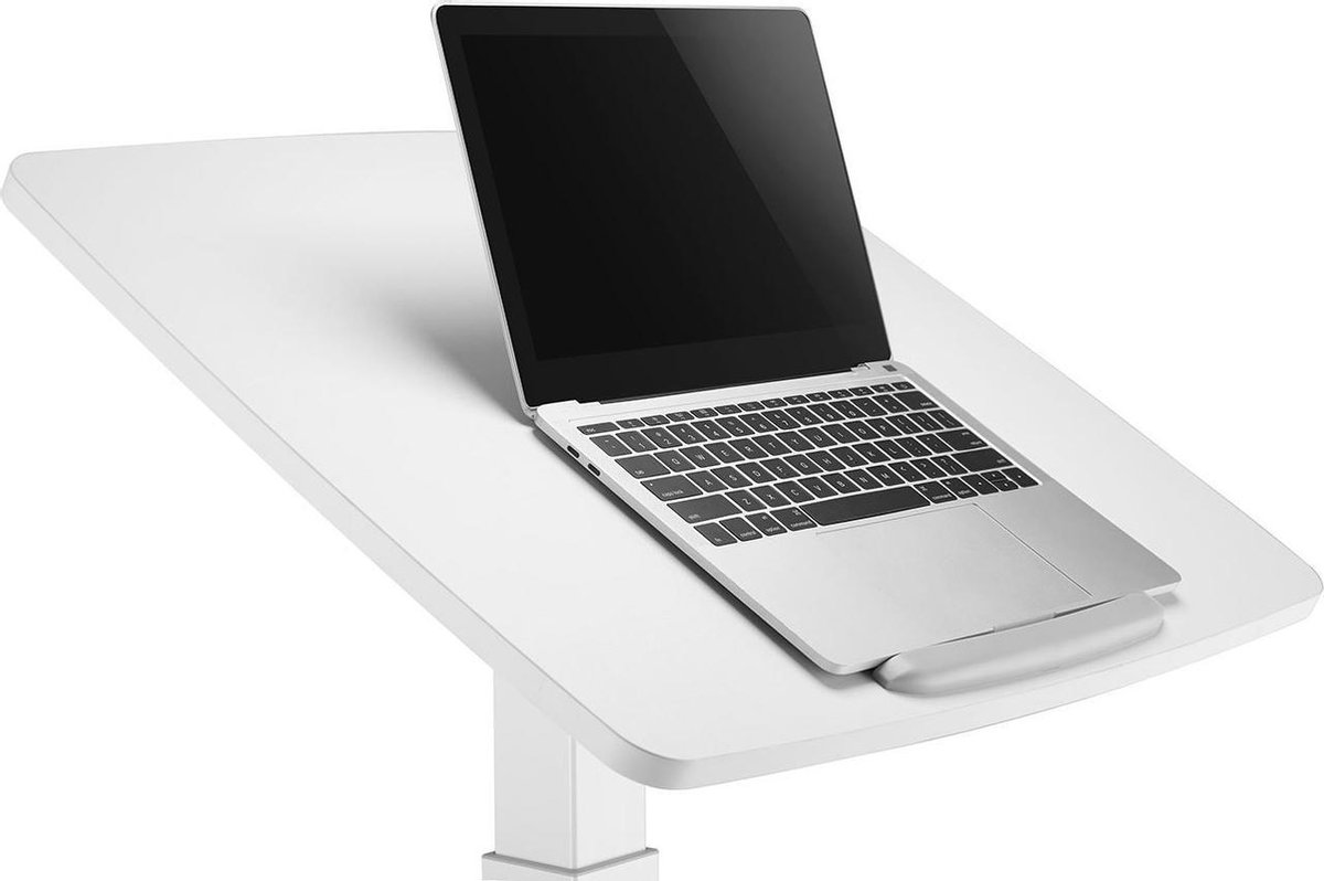 Podiumpresentatie Lessenaarstandaard, Lessenaarstandaard Rollende laptopwagen Mobiel laptopbureau met wielen Staande kantoorconferentie Lezing Nachtkastje (Kleur: Bruin, Maat interesting