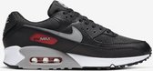 Nike Air Max 90 Zwart / Rood - Heren Sneaker - CW7481-002 - Maat 44