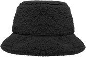 Teddy bucket hat black