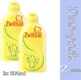 Duo pack 2x Zwitsal Shampoo Baby 500 ml -(8717163807460)  Met anti-prik formule