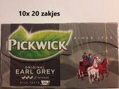 Pickwick thee - Earl Grey - multipak 10x20 zakjes