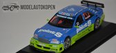 1995 Mercedes C Klasse DTM Team Persson B. Mayländer (Blauw) 1/43 Minichamps - Modelauto - Schaalmodel - Model auto - Miniatuurautos - Miniatuur auto