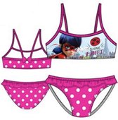 Ladybug Miraculous bikini - fushia - Maat 110 / 5 jaar