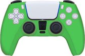 PS5 Controller Skin Silicone Hoes Playstation 5 - Groen - Cover - Hoesje - Siliconen skin case
