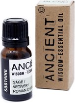 Geestelijke Rust - Etherische Olie Mix - 10ml - Romeinse Kamille, Salie & Vetiver