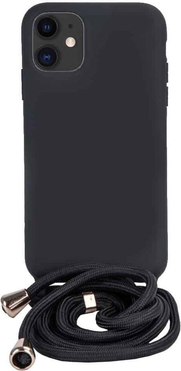 bol.com | FONU Siliconen Backcover Hoesje Met Koord iPhone 12 / iPhone