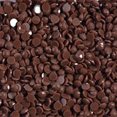 Diamond Dotz® - Diamond painting steentjes los - Kleur Chocolate Brown - 2.8mm steentjes - 12 gr. per zakje