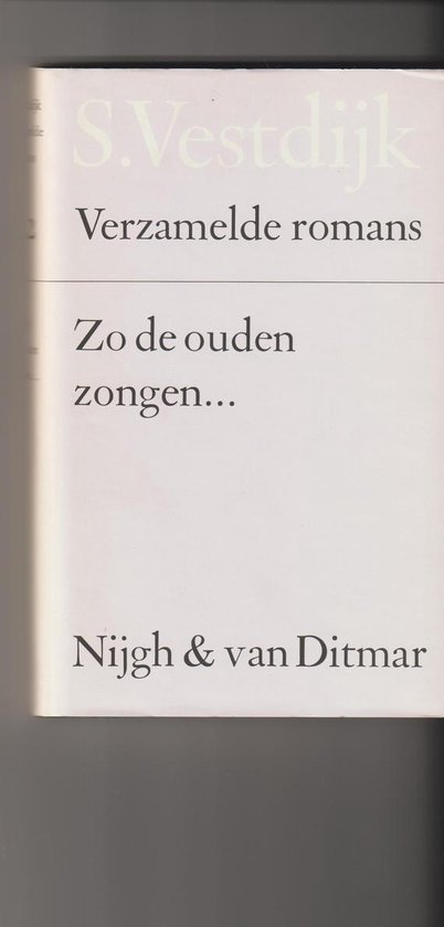 9789023666769 - Zo de ouden zongen...