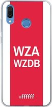 Honor Play Hoesje Transparant TPU Case - AFC Ajax - WZAWZDB #ffffff