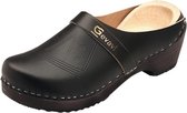 Gesloten Schippersklomp Hout | Zwart | Gevavi 135  | Maat 39