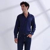 Baurotti Overhemd Regular Fit Parker Blauw - 42