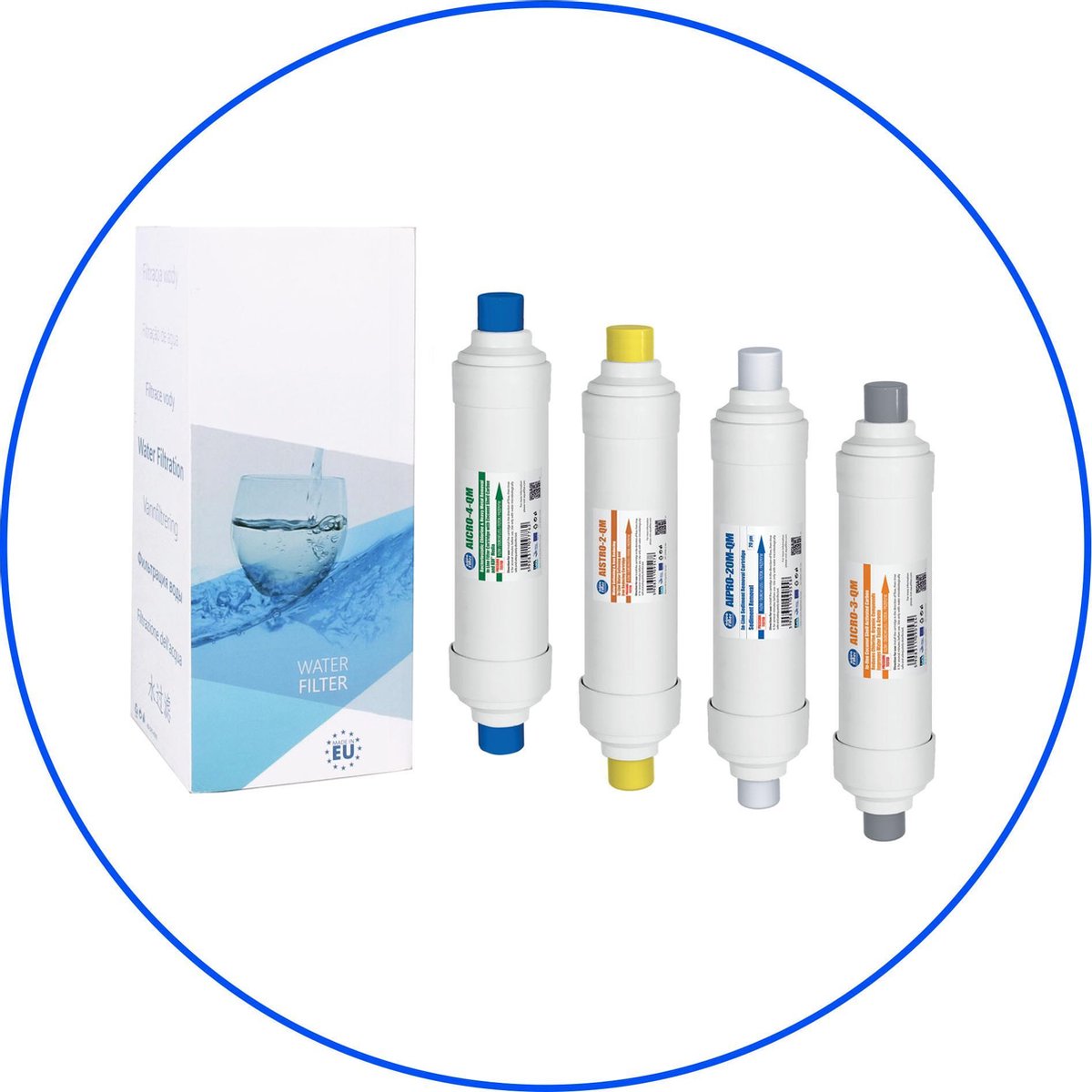 Aquafilter Accessoires Filterset Excito B (D8)